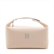 Hermès Vintage Pre-owned Canvas handvskor Beige, Dam