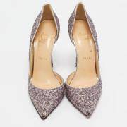 Christian Louboutin Pre-owned Pre-owned Tyg klackskor Purple, Dam