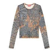 Diesel Stiliga Sweaters Kollektion Multicolor, Dam