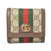 Gucci Vintage Pre-owned Laeder plnbcker Beige, Dam