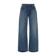 The Row Egitta Denim Jeans Blue, Dam