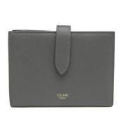 Celine Vintage Pre-owned Laeder plnbcker Gray, Dam