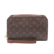 Louis Vuitton Vintage Pre-owned Canvas louis-vuitton-vskor Brown, Dam