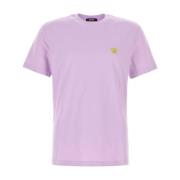 Versace Lila Bomull T-shirt Purple, Herr