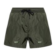 Off White Badshorts Green, Herr