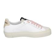 Stokton Läder Damsneakers Snygga Skor White, Dam