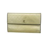 Chanel Vintage Pre-owned Laeder plnbcker Beige, Dam