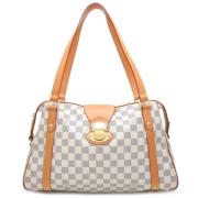 Louis Vuitton Vintage Pre-owned Canvas louis-vuitton-vskor Beige, Dam