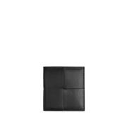 Bottega Veneta Svart Silver Plånbok Black, Herr