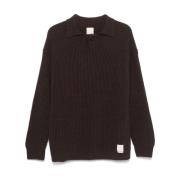 Emporio Armani Stiliga Sweaters Kollektion Brown, Herr