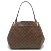 Louis Vuitton Vintage Pre-owned Canvas louis-vuitton-vskor Brown, Dam