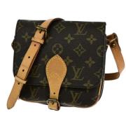 Louis Vuitton Vintage Pre-owned Canvas louis-vuitton-vskor Brown, Dam