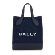 Bally Denim Keep On handväska Blue, Dam