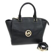 Michael Kors Pre-owned Pre-owned Laeder handvskor Black, Dam