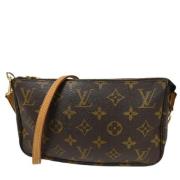 Louis Vuitton Vintage Pre-owned Canvas louis-vuitton-vskor Brown, Dam