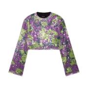 Refined Department Carina Longsleeve Top Multicolor, Dam