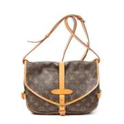 Louis Vuitton Vintage Pre-owned Canvas louis-vuitton-vskor Brown, Dam