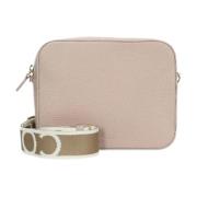 Coccinelle Stilren läder crossbody-väska med dragkedja Pink, Dam