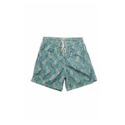 MC2 Saint Barth Paisley Swimshorts för Lee Manor Green, Herr