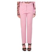 PINKO Stiliga Cigarettebyxor Pink, Dam