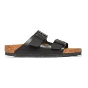 Birkenstock Svarta Blanködla Sandaler Black, Dam