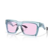 Oakley Stiliga solglasögon för utomhusaktiviteter Blue, Unisex