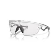 Oakley Sportiga solglasögon för utomhusaktiviteter Gray, Unisex