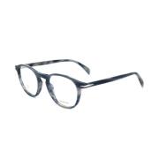 Eyewear by David Beckham Klassiska svarta solglasögon Multicolor, Unis...