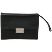 Gucci Vintage Pre-owned Canvas gucci-vskor Black, Dam