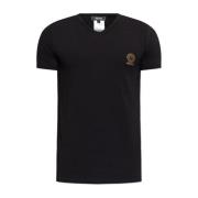 Versace Lingerie T-shirt med V-ringning Black, Herr