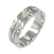 Cartier Vintage Pre-owned Vitt guld ringar Gray, Dam