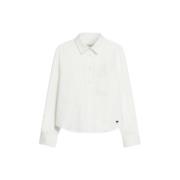 Max Mara Klassisk Vit Oxford Bomullsskjorta White, Dam