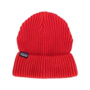 Patagonia Marin Rullad Beanie Mössa Red, Herr