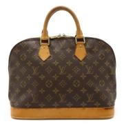 Louis Vuitton Vintage Pre-owned Canvas handvskor Brown, Dam