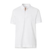 Burberry Vita T-shirts och Polos White, Herr