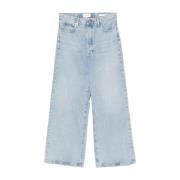 Frame Vida Baggy Jeans Blue, Dam