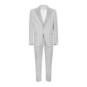 Eleventy Lyxig Tuxedo Smokingdräkt Gray, Herr