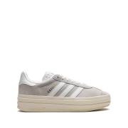 Adidas Grå Sneakers 3-Stripes Logo Platform Gray, Dam