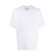 Studio Nicholson Vit Boxy Fit T-shirt White, Herr