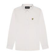 Lyle & Scott LS Vävda Skjortor Interlock Skjorta White, Herr