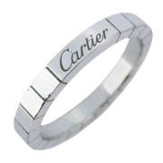 Cartier Vintage Pre-owned Vitt guld ringar Gray, Dam