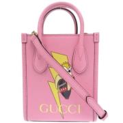 Gucci Vintage Pre-owned Laeder handvskor Pink, Dam