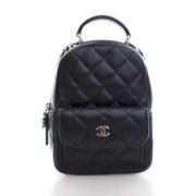 Chanel Vintage Pre-owned Laeder chanel-vskor Black, Dam