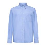 Valentino Ljusblå Button-Down Skjorta Blue, Herr