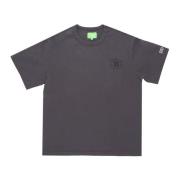 HUF Galaxer Avslappnad Top Gunmetal Herr T-shirt Gray, Herr