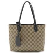 Gucci Vintage Pre-owned Canvas gucci-vskor Beige, Dam