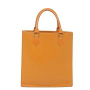 Louis Vuitton Vintage Pre-owned Laeder louis-vuitton-vskor Orange, Dam