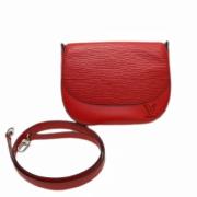 Louis Vuitton Vintage Pre-owned Laeder handvskor Red, Dam