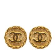 Chanel Vintage Pre-owned Guld chanel-smycken Yellow, Dam