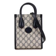 Gucci Vintage Pre-owned Canvas gucci-vskor Beige, Dam